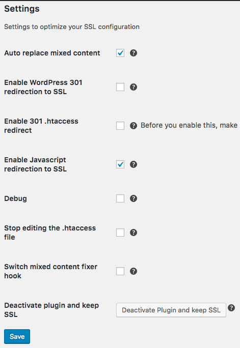 enable really simple ssl